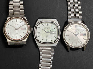 ジャンク 【3本セット】SEIKO 7143-5010 6619-8030 7N48-7000 付属品無し