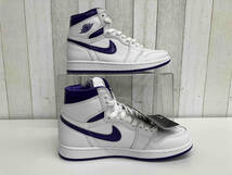 [黒タグ付・未使用] NIKE WMNS AIR JORDAN 1 HIGH OG ”Court Purple” エアジョーダンワンハイオージーコートパープル 24cm CD0461-151_画像5