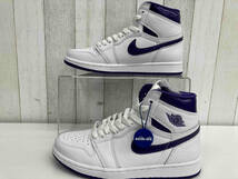 [黒タグ付・未使用] NIKE WMNS AIR JORDAN 1 HIGH OG ”Court Purple” エアジョーダンワンハイオージーコートパープル 24cm CD0461-151_画像4