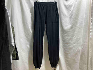 21ss ALMOSTBLACK Thermal Sweat Pants スウェットパンツ sサイズ ブラック オールモストブラック