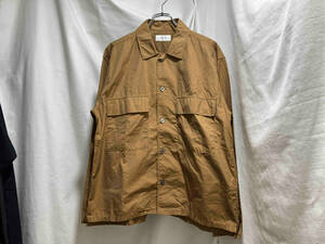 WELLDER 長袖シャツ FLAP POKET BOX Y SHIRT Mサイズ ブラウン ヴェルダー 店舗受取可