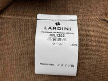 LARDINI KN.1202／ブラウン／ウール テーラードジャケット／サイズS_画像5