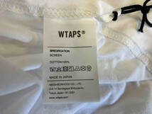 WTAPS ダブルタップス22aw SPOT TOON TEE 222PCDT-ST02S 半袖Tシャツ ホワイト Mサイズ_画像5