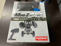 未開封品 美品 動作未確認 KYOSHO MINI-Z 4×4 readyset スズキ　ジムニーシエラ　ブリスクブルーメタリック_画像1