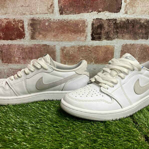 NIKE/ナイキ/ Air Jordan 1 Low OG Neutral Grey/エアジョーダン/WOFカスタム/CZ0790-100/us9.5/27.5cmの画像6