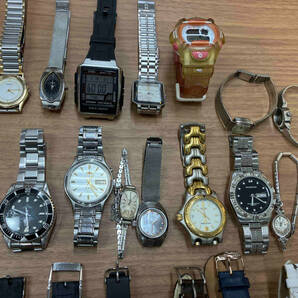 ジャンク 腕時計 まとめ売り 50点 RENOMA、GUESS、SEIKO、SWATCH、CASIO、FolliFollie、ORIENT等の画像2