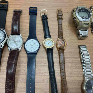 ジャンク 腕時計 まとめ売り 30点 CASIO、FolliFollie、SEIKO、SWATCH、ALBA等の画像7