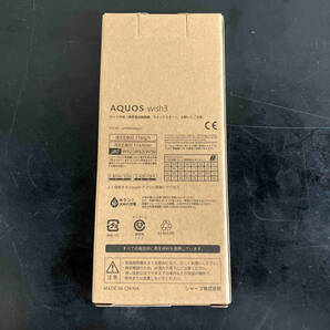 新品未開封品 SHARP Android A302SH AQUOS wish3 Softbankの画像2