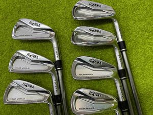 ホンマゴルフ HONMA GOLF TOUR WORLD 727 Vn シャフト VIZARD IB 95 フレックス S 番手 4-10 アイアンセット ゴルフ クラブ