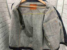 SAMURAI JEANS／S0551XX／1ST TYPE／Gジャン／デニムジャケット／サイズ44／インディゴ／ワンウォッシュ／サムライジーンズ_画像4