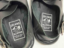 ISLAND SLIPPER /クロスサンダル/アイランドスリッパ/ブラック/サイズ7_画像4