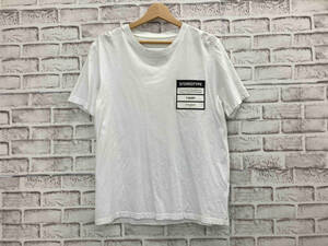 Maison Margiela Paris 14 メゾン マルジェラ 半袖Tシャツ オーガニックコットン トルコ製 サイズ48 ホワイト
