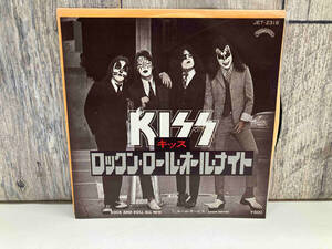 【EP盤】 KISS/キッス ROCK AND ROLL ALL NITE/ROOM SERVICE JET2318 【希少】