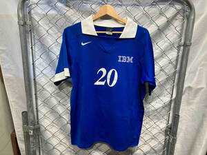 NIKE ナイキ IBM 20 ゲームシャツ 半袖Tシャツ ブルー Lサイズ 店舗受取可