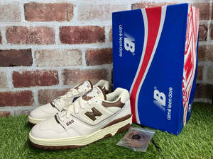 Aim Leon Dore × New Balance/エメ レオン ドレ× ニューバランス/スニーカー/BB550AB1/ホワイト×ブラウン/27cm/US9