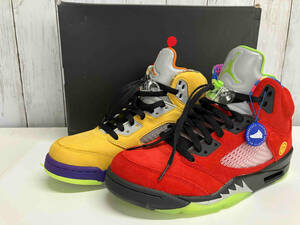 【鑑定済み】NIKE AIR JORDAN5 WHAT THE/スニーカー/ナイキ/エアジョーダン5/CZ5725-700/27cm