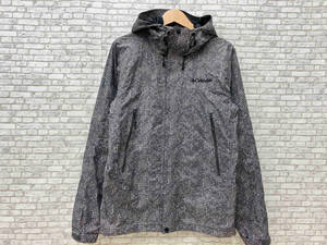 Columbia Colombia Decatur Jacket Men*stike-ta- jacket PM5030 Homme ni Tec waterproof waterproof men's S gray total pattern 