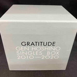 ジャンク 現状品 ディスク傷あり 星野源 CD Gen Hoshino Singles Box 'GRATITUDE'(12CD+10DVD+Blu-ray Disc)の画像1