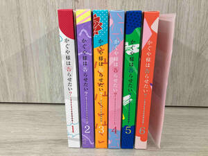【※※※】[全6巻セット]かぐや様は告らせたい?~天才たちの恋愛頭脳戦~ 1~6(完全生産限定版)(Blu-ray Disc)