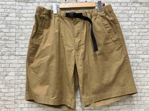 THE NORTH FACE ザノースフェイス Cotton OX Light Short コットンオックスライトショーツ NB42312 ショートパンツ メンズ XL ベージュ