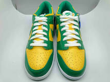 美品 NIKE DUNK LOW SP BRAZIL CU1727 700 ナイキ ダンク ロウ ブラジル US9.5 27.5cm UK8.5 EU43 パイングリーン_画像4