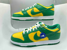 美品 NIKE DUNK LOW SP BRAZIL CU1727 700 ナイキ ダンク ロウ ブラジル US9.5 27.5cm UK8.5 EU43 パイングリーン_画像2