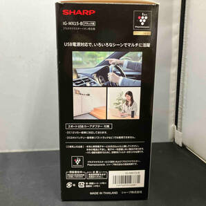 開封済み 未使用品 SHARP IG-MX15-B プラズマクラスターイオン発生機 ブラック NEXT & PZ-603 空気清浄機専用ホルダー カー用品の画像7