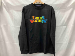 LOUIS VUITTON/fe-do printed T-shirt / long sleeve / black /RM231M NPG HOY31W/S