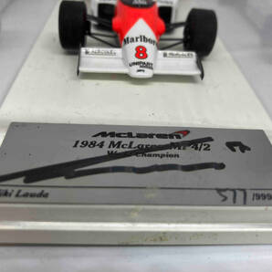 ジャンク マクラーレン 1984 MP 4/2 ワールドチャンピオン ニキラウダ 999台限定 サイン入 汚れありの画像5