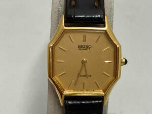 SEIKO Seiko EXCLINE Exceline 8420-5430 352619 ремень не оригинальный кварц наручные часы 