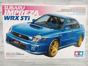  not yet constructed plastic model Tamiya Subaru Impreza WRX Sti 1/24 sport car series No.231