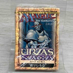 ［未開封品］MTG URZA'S SAGA '眠りしもの' カード60枚入り WOC22039 外箱かなり潰れありの画像1