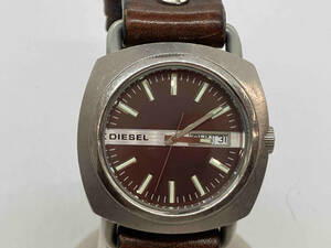 DIESEL diesel DZ-2128 12 05 07 bezel scratch equipped quartz wristwatch 