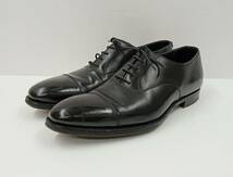 CROCKETT ＆ JONES クロケット&ジョーンズ AUDLEY3 オードリー3 レザー 5816 12 ドレスシューズ 26.5 ブラック 通年_画像1