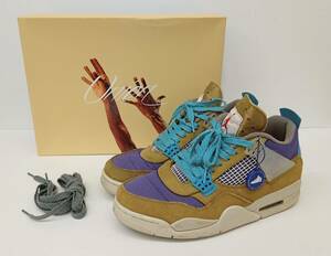 NIKE×Union ナイキ×ユニオン Air Jordan4 SP エアジョーダン4 SP DJ5718-300 スニーカー 箱あり 27.5 オークル 通年