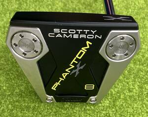 TITLEIST/タイトリスト SCOTTY CAMERON PHANTOM X8 パター オリジナルシャフト 34インチ