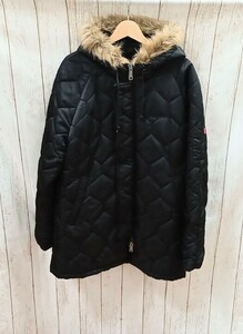 Supreme/15AW/モッズコート/(M-51)/Quilted Flight Satin Parka/シュプリーム/サイズL/ブラック