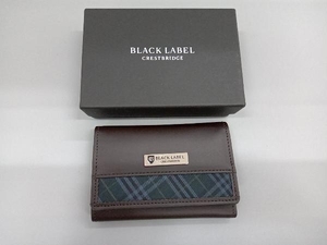 BLACK LABEL CRESTBRIDGE ブラックレーベル クレストブリッジ キーケース ブラウン系 店舗受取可