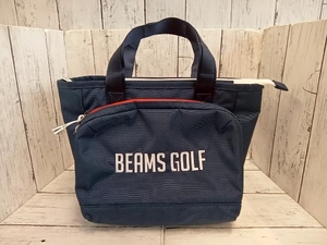 BEAMS GOLF ビームス ビッグ ポケット カートバッグ ネイビー ハンドバッグ ランチバッグ ゴルフ