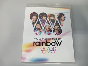 ジャニーズWEST LIVE TOUR 2021 rainboW(通常版)(Blu-ray Disc)