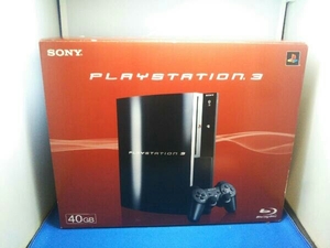 ジャンク PlayStation3 CECHH00 本体 ブラック 40GB