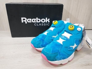 通年 Reebok リーボック DORAEMON×atmos×Reebok INSTAPUMP FURY OG BLUE ドラえもん スニーカー BS7368 27.0cm ブルー×ホワイト