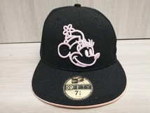 NEW ERA ニューエラ キャップ 野球帽 【Disney 】サイズ 7 1/4 (57.7cm) ブラック・ピンク_画像2