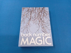 back number CD MAGIC(初回限定盤B)(トールケース仕様)(DVD付)