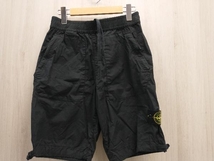 STONE ISLAND ストーンアイランド 7215L0103 ハーフ綿パン ブラック W28 店舗受取可_画像1