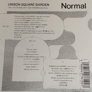 【UNISON SQUARE GARDEN】 Blu-ray; TOUR 2021 Normal at KT Zepp Yokohama 2021.03.02(Blu-ray Disc+2CD)の画像3