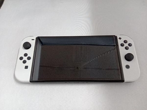 動作確認済 付属品欠品 箱・説明書なし Nintendo Switch(有機ELモデル) Joy-Con(L)/(R) ホワイト(HEGSKAAAA)