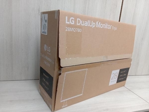 【未組立品】 動作確認済 LG DualUp Monitor Ergo （ 28MQ780-B ）2560×2880 Type-C 液晶モニター