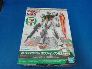 未使用品 プラモデル バンダイ 1/144 ストライクガンダム [セブンイレブン限定カラー] ENTRY GRADE 「機動戦士ガンダムSEED」