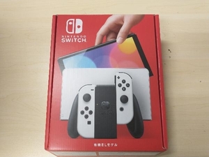 美品 Nintendo Switch(有機ELモデル) Joy-Con(L)/(R) ホワイト(HEGSKAAAA)